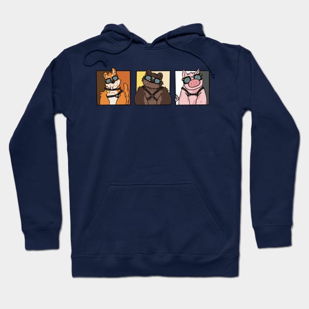 Nerd Kink 2021 - Bear Pride Hoodie by Squarebears